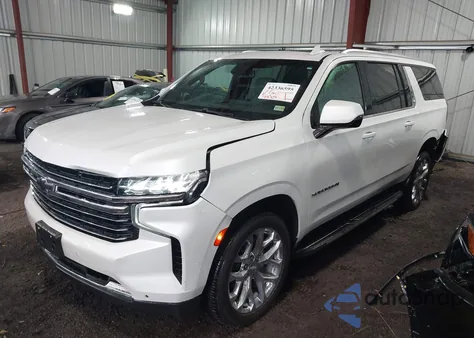 2022 Chevrolet Suburban 4Wd Lt from USA, damaged, VIN 1GNSKCKD7NR235784